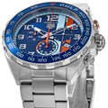  Shop Authentic Tag Heuer Formula 1 Gulf Edition Chronograph Blue Dial Silver Steel Strap Watch for Men - CAZ101AT.BA0842 - Luxxuri