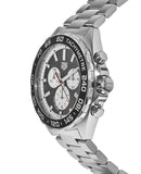  Shop Authentic Tag Heuer Formula 1 Chronograph Black Dial Silver Steel Strap Watch for Men - CAZ101E.BA0842 - Luxxuri