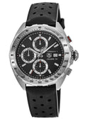  Shop Authentic Tag Heuer Formula 1 Calibre 16 Black Dial Black Leather Strap Watch for Men - CAZ2010.FT8024 - Luxxuri