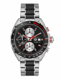  Shop Authentic Tag Heuer Formula 1 Calibre 16 Max Verstappen Limited Edition Black Dial Two Tone Steel Strap Watch for Men - CAZ2018.BA0970 - Luxxuri
