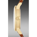  Shop Authentic Burberry The City Gold Dial Brown Leather Strap Watch for Women - BU9133 - Luxxuri