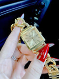  Shop Authentic Guess Vanity Gold Dial Gold Steel Strap Watch for Women - W1029L2 - Luxxuri