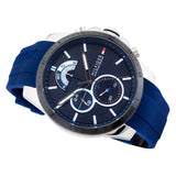  Shop Authentic Tommy Hilfiger Decker Quartz Blue Dial Blue Rubber Strap Watch for Men - 1791350 - Luxxuri
