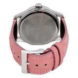  Shop Authentic Gucci G Timeless Quartz Candy Pink Dial Pink Leather Strap Watch For Women - YA1264030 - Luxxuri