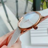  Shop Authentic Calvin Klein Accent White Dial White Leather Strap Watch for Men - K2Y2X6KW - Luxxuri