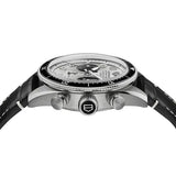  Shop Authentic Tag Heuer Autavia Chronometer Flyback Chronograph Silver Dial Black Leather Strap Watch for Men - CBE511B.FC8279 - Luxxuri
