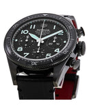  Shop Authentic Tag Heuer Autavia Chronometer Flyback Chronograph Black Dial Black Leather Strap Watch for Men - CBE511C.FC8280 - Luxxuri