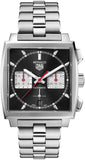  Shop Authentic Tag Heuer Monaco Automatic Chronograph Black Dial Silver Steel Strap Watch for Men - CBL2113.BA0644 - Luxxuri
