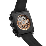  Shop Authentic Tag Heuer Monaco Automatic Chronograph Black Dial Black Leather Strap Watch for Men - CBL2180.FC6497 - Luxxuri