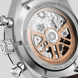  Shop Authentic Tag Heuer Carrera Chronograph White Dial Brown Leather Strap Watch for Men - CBN2013.FC6483 - Luxxuri