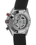  Shop Authentic Tag Heuer Carrera Chronograph Black Dial Black Rubber Strap Watch for Men - CBN2A1AA.FT6228 - Luxxuri