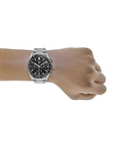  Shop Authentic Tag Heuer Carrera Automatic Chronograph Black Dial Silver Steel Strap Watch for Men - CBN2A1B.BA0643 - Luxxuri