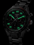  Shop Authentic Tag Heuer Carrera Porsche Chronograph Grey Dial Silver Steel Strap Watch for Men - CBN2A1F.BA0643 - Luxxuri