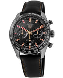  Shop Authentic Tag Heuer Carrera Year of The Rabbit Automatic Chronograph Black Dial Black Leather Strap Watch for Men - CBN2A1L.FC6521 - Luxxuri