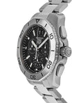  Shop Authentic Tag Heuer Aquaracer Professional 200 Date Black Dial Silver Steel Strap Watch for Men - CBP1110.BA0627 - Luxxuri
