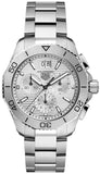  Shop Authentic Tag Heuer Aquaracer Professional 200 Date White Dial Silver Steel Strap Watch for Men - CBP1111.BA0627 - Luxxuri