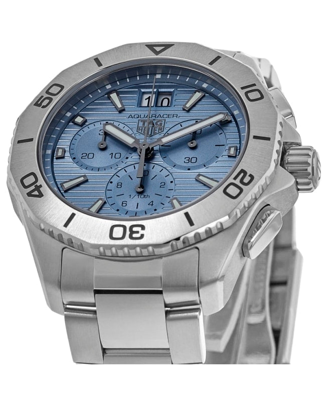  Shop Authentic Tag Heuer Aquaracer Professional 200 Date Blue Dial Silver Steel Strap Watch for Men - CBP1112.BA0627 - Luxxuri