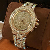  Shop Authentic Michael Kors Camille Diamonds Gold Dial Gold Steel Strap Watch for Women - MK5720 - Luxxuri
