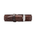  Shop Authentic Daniel Wellington Dapper Bristol White Dial Brown Leather Strap Watch For Women - DW00100098 - Luxxuri