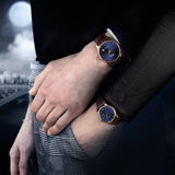  Shop Authentic Mido Baroncelli Automatic Midnight Blue Dial Brown Leather Strap Watch For Women - M7600.3.65.8 - Luxxuri