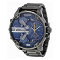  Shop Authentic Diesel Big Daddy 2.0 Blue Dial Grey Stainless Strap Watch For Men - DZ7331 - Luxxuri