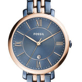  Shop Authentic Fossil Jaqueline Grey Dial Two Tone Steel Strap Watch for Women - ES4321 - Luxxuri