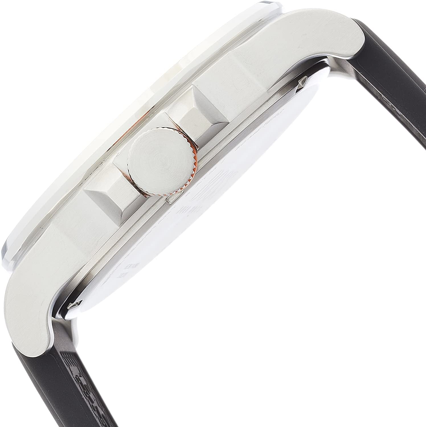 Hugo Boss Detroit Sport Analog Grey Dial Grey Rubber Strap Watch For Men - 1550007
