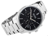  Shop Authentic Hugo Boss Commander Black Dial Silver Steel Strap Watch for Men - 1513433 - Luxxuri