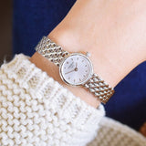  Shop Authentic Tissot T Lady Lovely Silver Dial Silver Steel Strap Watch For Women - T058.009.11.031.00 - Luxxuri