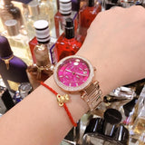  Shop Authentic Michael Kors Parker Chronograph Purple Dial Rose Gold Steel Strap Watch For Women - MK6417 - Luxxuri