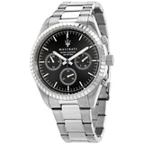  Shop Authentic Maserati Competizione Chronograph Quartz Black Dial Watch For Men - R8853100023 - Luxxuri