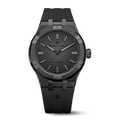 Maurice Lacroix Aikon Automatic Gunmetal Dial Black Rubber Strap Watch For Men - AI6008-PVB00-330-2