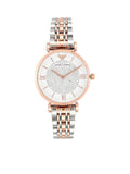  Shop Authentic Emporio Armani Gianni T Bar White Dial Two Tone Steel Strap Watch For Women - AR1926 - Luxxuri