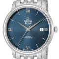  Shop Authentic Omega De Ville Prestige Co-Axial Orbis Blue Dial Silver Steel Strap Watch for Men - 424.10.40.20.03.001 - Luxxuri