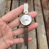  Shop Authentic Calvin Klein Authentic White Dial Silver Mesh Bracelet Watch for Women - K8G23126 - Luxxuri