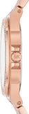  Shop Authentic Michael Kors Lennox Three Hand Silver Dial Rose Gold Steel Strap Watch For Women - MK7279 - Luxxuri