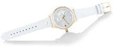  Shop Authentic Tommy Hilfiger Brooklyn Quartz White Dial White Leather Strap Watch for Women - 1782018 - Luxxuri