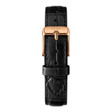  Shop Authentic Daniel Wellington Petite Reading White Dial Black Leather Strap Watch For Women - DW00100173 - Luxxuri