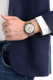 Shop Authentic Emporio Armani Aviator Chronograph Quartz Grey Dial Beige Leather Strap Watch For Men - AR11107 - Luxxuri
