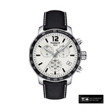  Shop Authentic Tissot Quickster Chronograph Quartz Watch For Men - T095.417.16.037.00 - Luxxuri