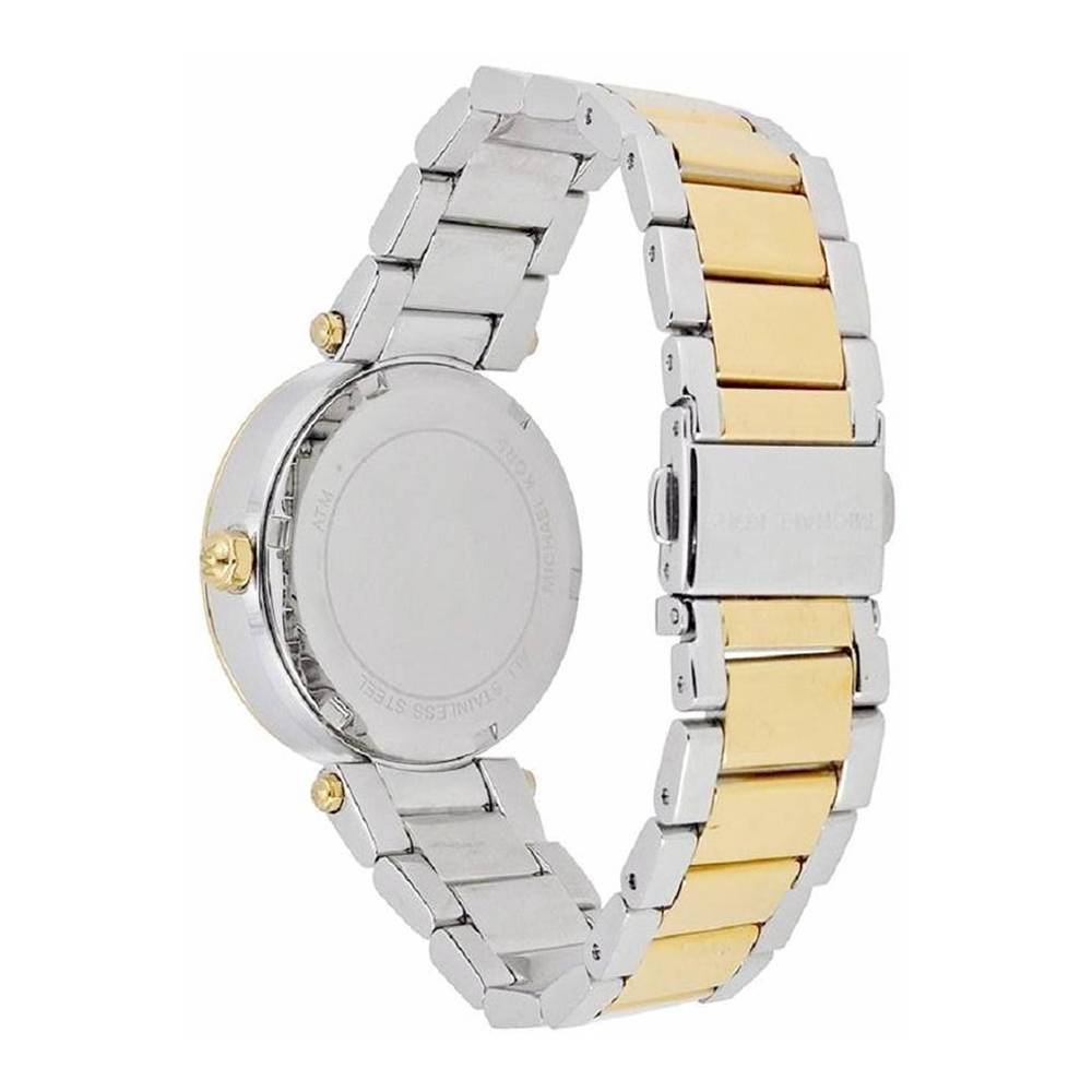  Shop Authentic Michael Kors Parker White Dial Two Tone Steel Strap Watch for Women - MK6055 - Luxxuri