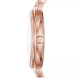  Shop Authentic Michael Kors Cinthia Mother of Pearl Rose Gold Dial Rose Gold Steel Strap Watch for Women - MK3643 - Luxxuri
