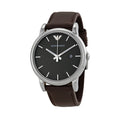  Shop Authentic Emporio Armani Classic Quartz Brown Dial Brown Leather Strap Watch For Men - AR1729 - Luxxuri