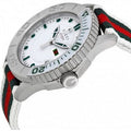  Shop Authentic Gucci G Timeless White Dial Two Tone Nylon Strap Watch For Men - YA126231 - Luxxuri