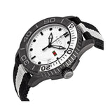  Shop Authentic Gucci G Timeless XL White Dial Two Tone NATO Strap Watch For Men - YA126243 - Luxxuri