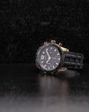  Shop Authentic Guess Caliber Chronograph Black Dial Black Rubber Strap Watch for Men  - W0864G2 - Luxxuri