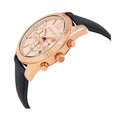  Shop Authentic Michael Kors Lexington Chronograph Rose Gold Dial Black Leather Strap Watch For Men - MK8516 - Luxxuri