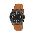  Shop Authentic Michael Kors Paxton Analog Black Dial Brown Rubber Strap Watch For Men - MK8502 - Luxxuri