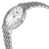  Shop Authentic Tissot T Classic Desire Silver Dial Silver Mesh Bracelet Watch for Men - T52.1.481.31 - Luxxuri