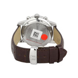  Shop Authentic Tissot T Race PRC 200 Chronograph White Dial Brown Leather Strap Watch for Men -  T17.1.516.32 - Luxxuri